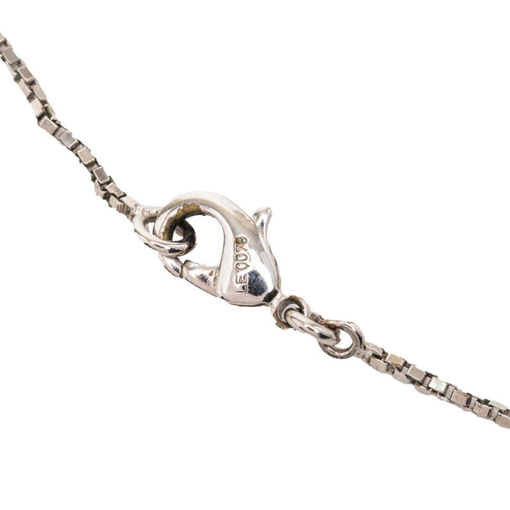 LOUIS VUITTON Black Damier Necklace - Picture 4 of 5